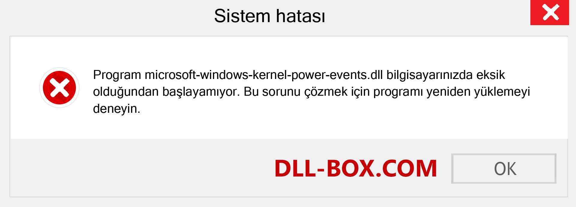 microsoft-windows-kernel-power-events.dll dosyası eksik mi? Windows 7, 8, 10 için İndirin - Windows'ta microsoft-windows-kernel-power-events dll Eksik Hatasını Düzeltin, fotoğraflar, resimler